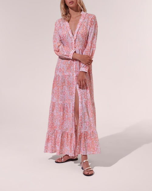 Robe Longue Rita - Pink Ceramique - Femme