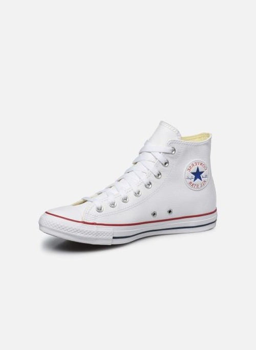 Baskets All Star Leather Hi - Blanc - Mixed - Converse - The Bradery