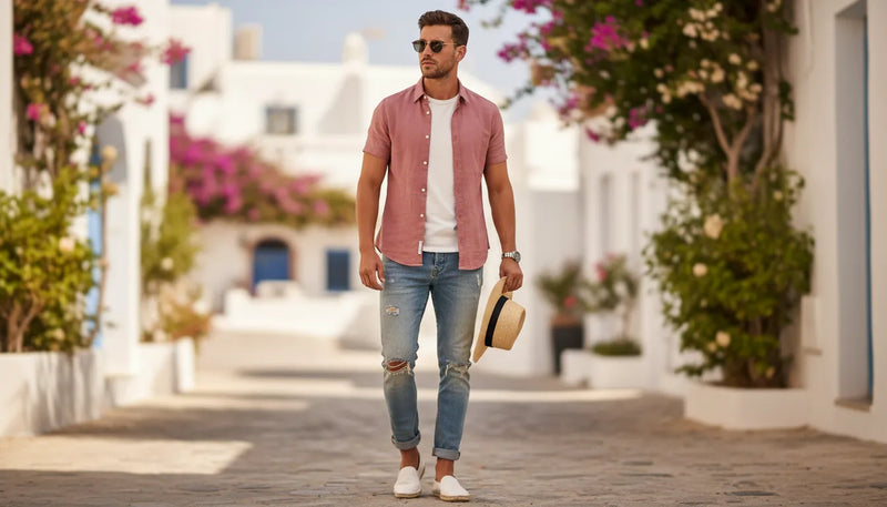 10 idées de tenues d'été avec un jean pour homme