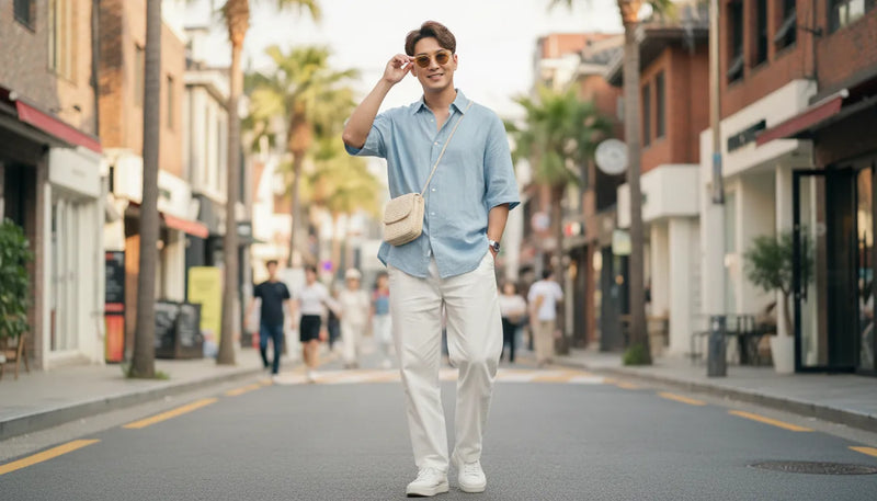 Adopter le look korean outfit summer men : le guide du style