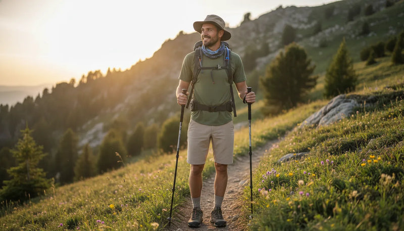 Bien choisir sa tenue de randonnée homme pour l'été