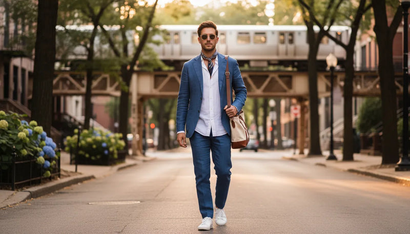 Chicago summer outfits men : maîtriser le style urbain cet été
