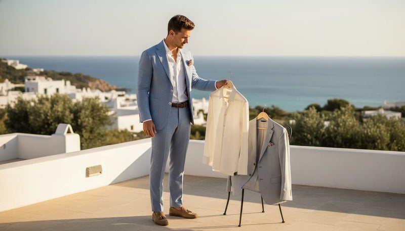 Choisir la tenue de mariage d'été idéale pour homme