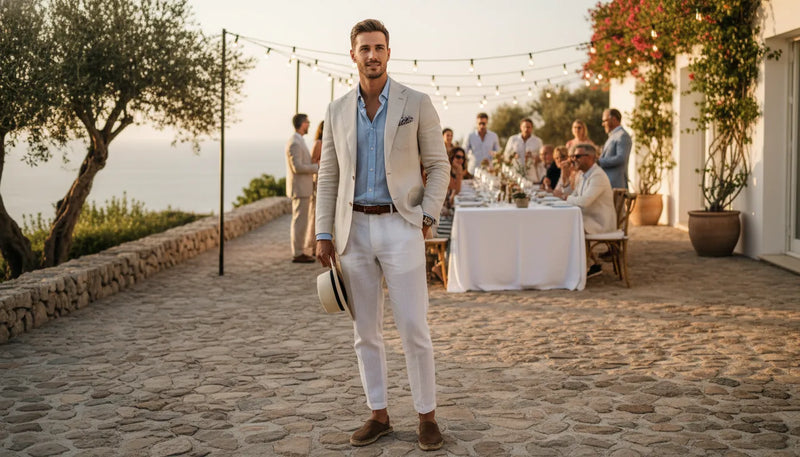 Choisir sa tenue de mariage homme casual pour l'été