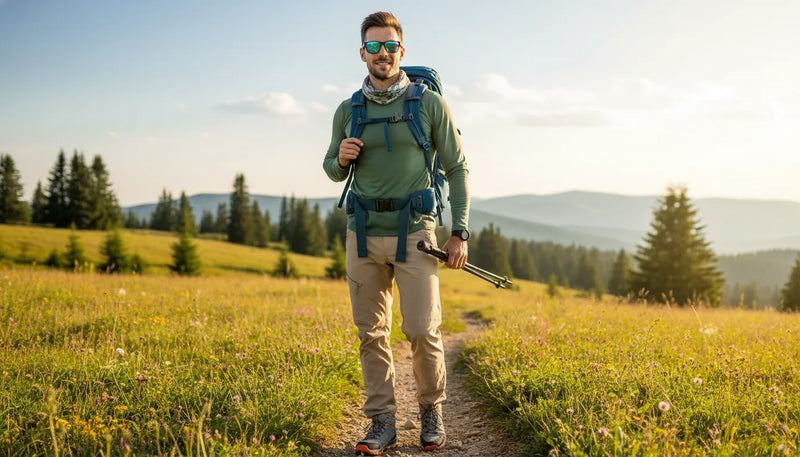 Choisir sa tenue de randonnée homme pour l'été : style et technicité