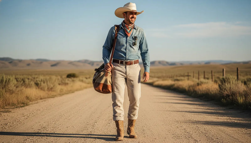 Comment adopter la tenue de cowboy d'été pour homme