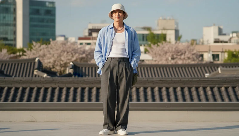 Comment adopter le look coréen homme cet été