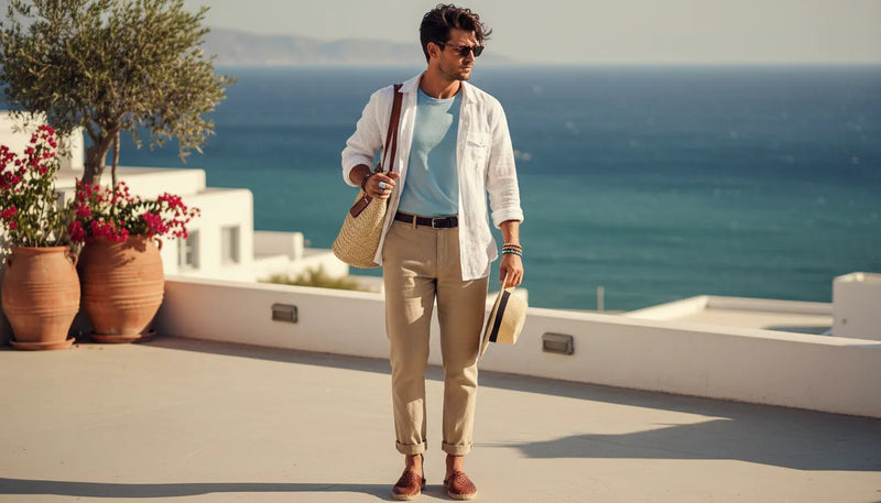 Comment adopter le style méditerranéen pour homme cet été