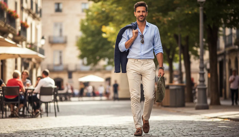 Comment bien choisir ses tenues de travail d'été pour homme