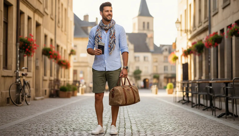 Comment bien choisir ses tenues de voyage pour homme cet été