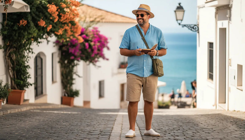 Comment bien s'habiller en été quand on est un homme rond