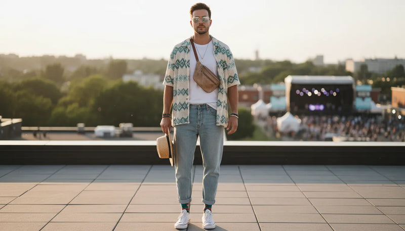 Comment choisir la tenue de concert pour homme idéale cet été
