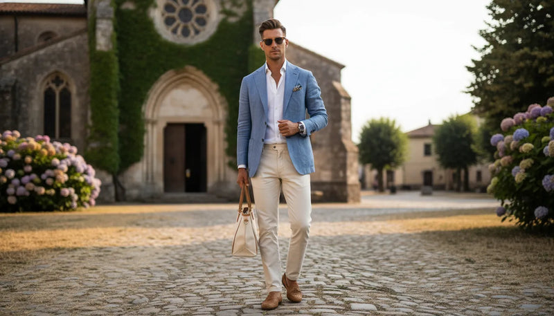 Comment choisir sa tenue d'église pour homme en été
