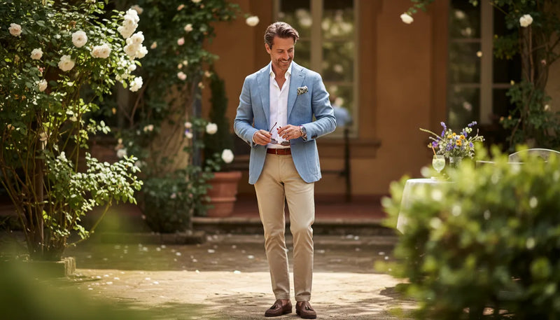Comment choisir sa tenue d'invité de mariage homme cet été