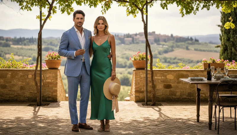 Comment choisir sa tenue d'invité pour un mariage italien