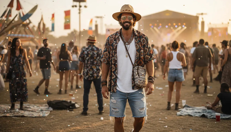 Comment choisir sa tenue de festival pour homme cet été