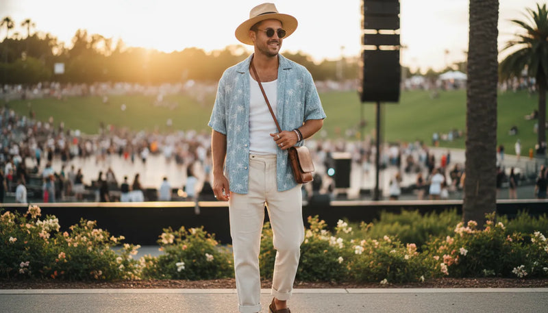 Comment choisir une tenue de concert pour homme cet été