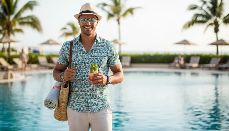 Comment choisir votre tenue de pool party pour homme cet été