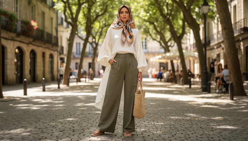 Comment composer des tenues modestes et stylées pour l'été