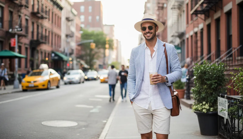 Comment composer la parfaite tenue d'été pour homme à New York