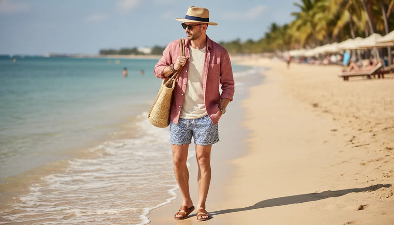 Comment composer la tenue de plage homme idéale cet été