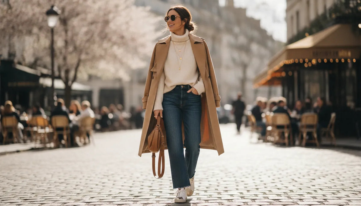 Comment composer un look décontracté chic pour femme