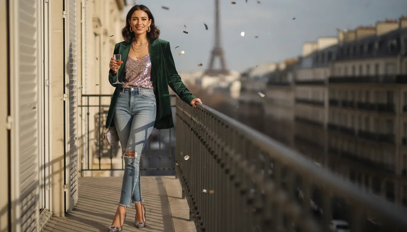 Comment composer une tenue d'anniversaire avec un jean