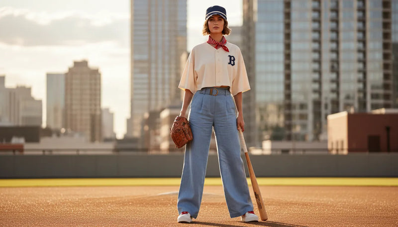 Comment composer une tenue de baseball pour femme en été