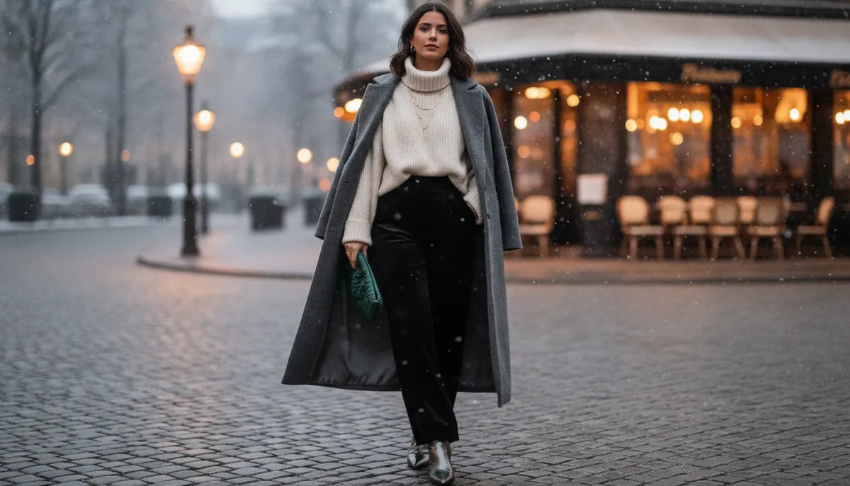 Comment composer une tenue de soirée décontractée cet hiver