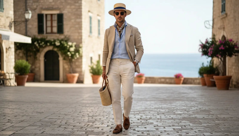 Comment maîtriser les tenues d'été habillées pour homme