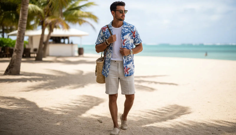 Comment porter la chemise hawaïenne pour homme cet été