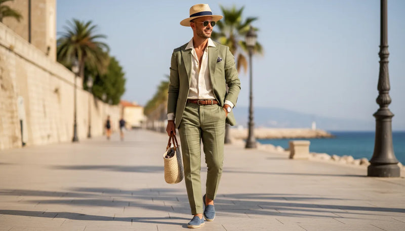 Comment porter la tenue d'été élégante pour homme avec style