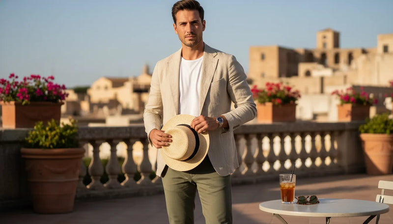 Comment porter le blazer d'été pour homme avec style