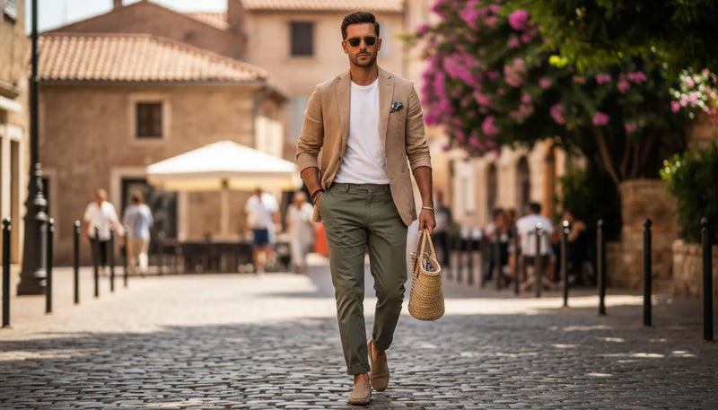 Comment porter le blazer en été pour homme