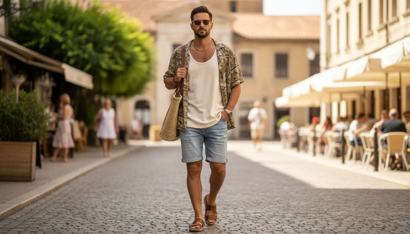 Comment porter le débardeur pour homme avec style cet été