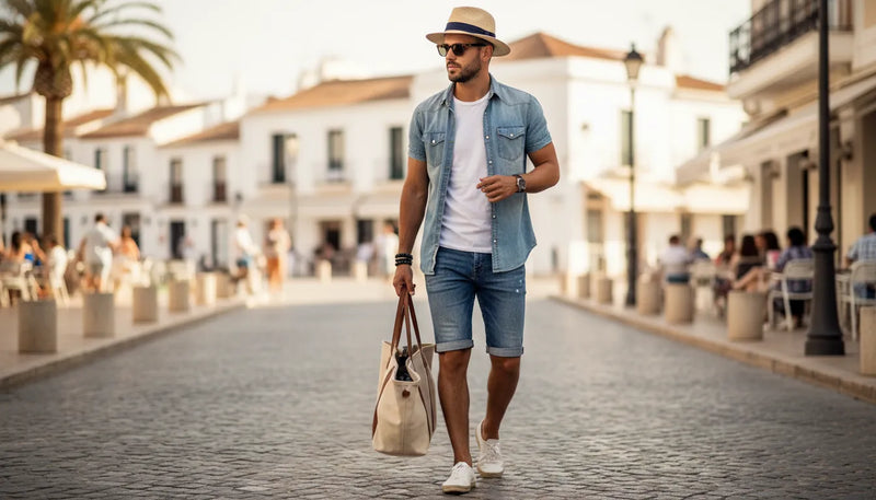 Comment porter le denim en été pour homme : le guide des tenues indispensables
