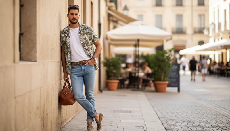 Comment porter le jean pour homme en été : looks et conseils