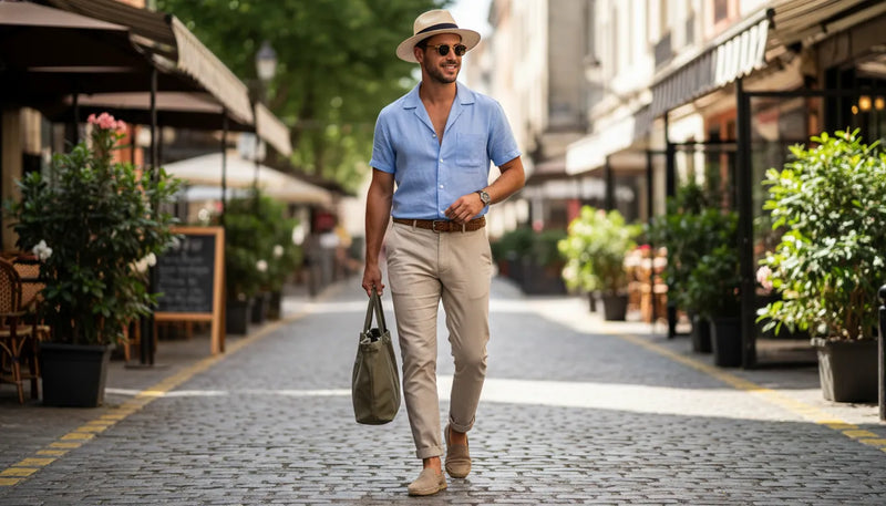 Comment porter le pantalon d'été pour homme avec style