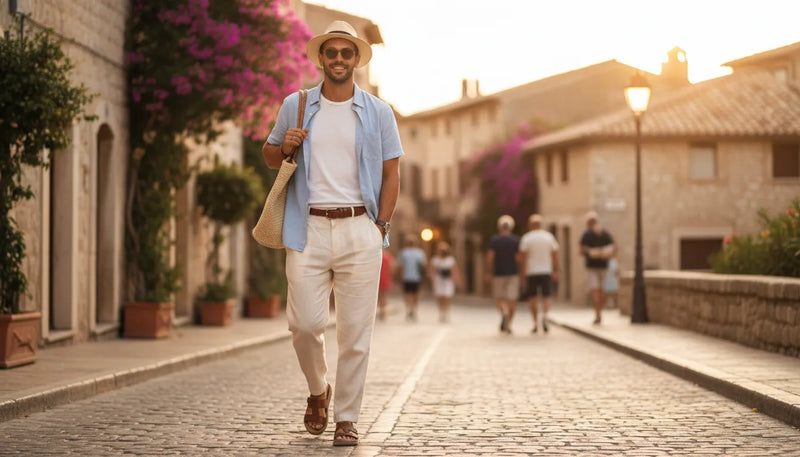 Comment porter le pantalon en été : looks et conseils pour homme