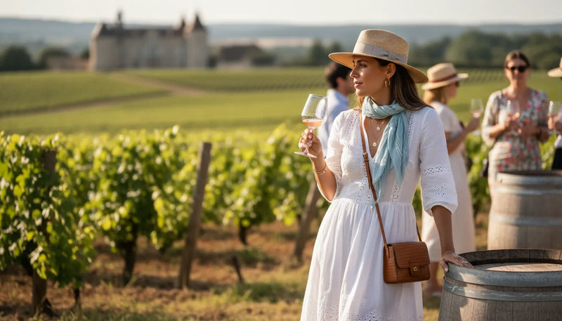 Comment s'habiller pour une dégustation de vin en été