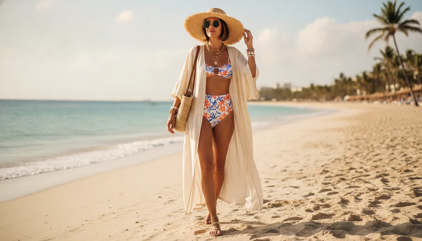 Composer la tenue de plage femme idéale pour vos vacances