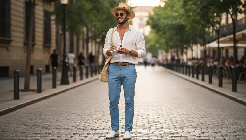Composer le casual outfit men summer idéal pour 2026
