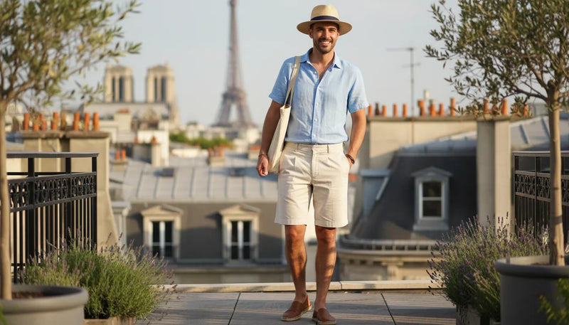 Créer une tenue d'été simple pour homme avec style