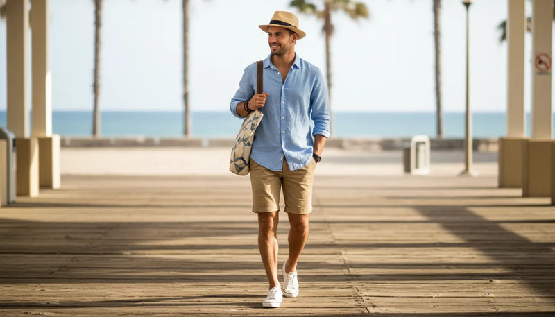 Des idées de tenues décontractées pour homme cet été