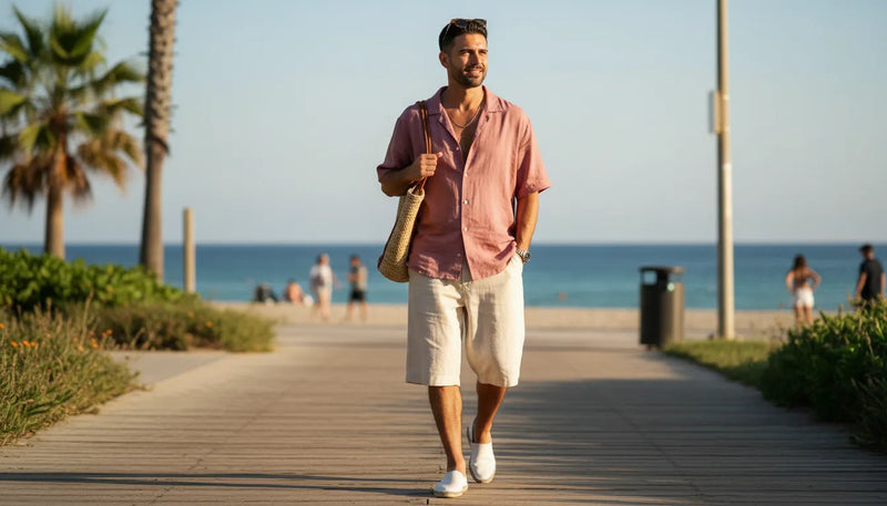 Des idées de tenues d'été 2 pièces pour homme : style et confort