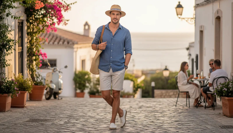 Des idées de tenues d'été cool pour hommes