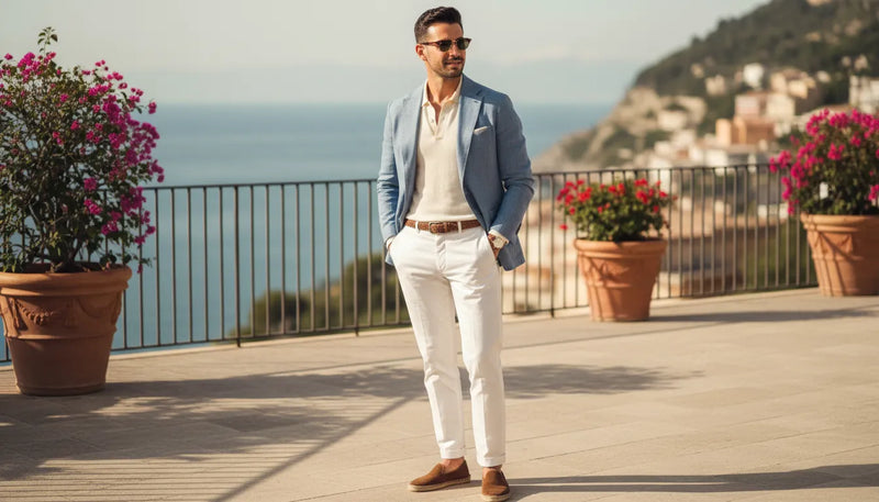 Des idées de tenues d'été homme pour rester élégant