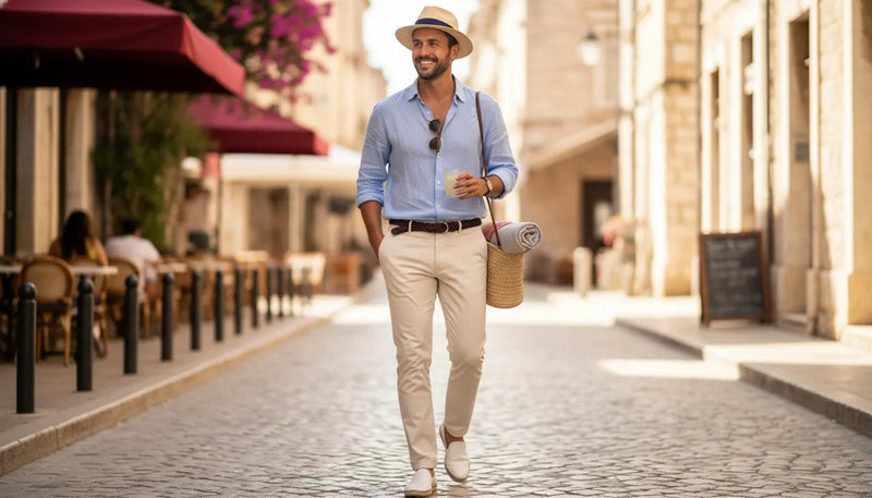 Des idées de tenues d'été pour homme