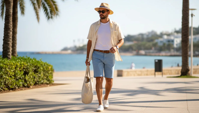 Des idées de tenues d'été pour homme pour rester stylé sous le soleil
