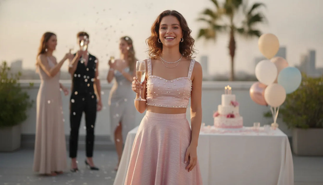Ensembles deux pièces : le choix idéal pour votre tenue d'anniversaire